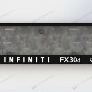 рамка под номера INFINIT FX 30D
