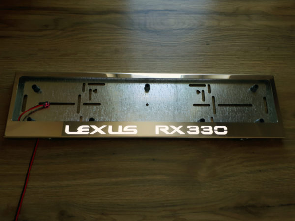 рамка под номера LEXUS RX330