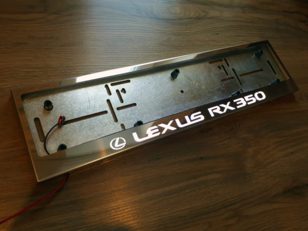 рамка под номера LEXUS RX350